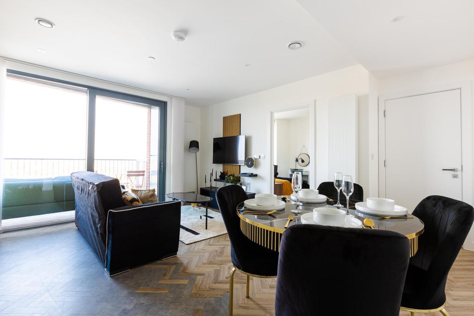 Luxury Apt Near Canary Wharf With Stunning Views London Eksteriør billede